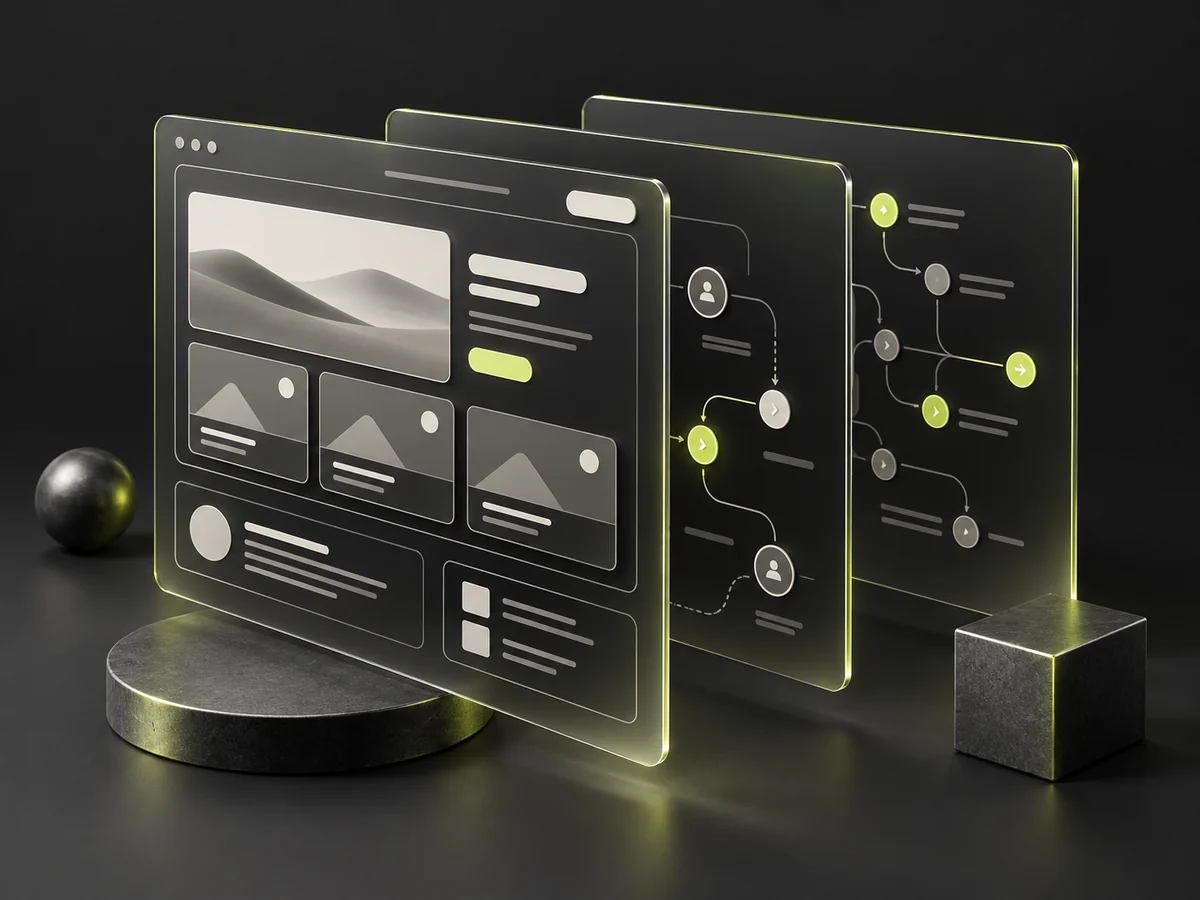 Interface layers and user journeys